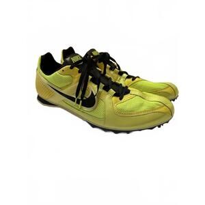 NIKE ZOOM RIVAL MD 6 Track Field Spikes Shoe Sneakers Men's size 12 Black/Yellow